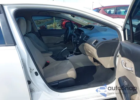 2013 Honda Civic Lx из США, поврежденный, VIN 19XFB2F52DE003885